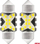 Llamba Festoon LED C5W, 12/24V, 31mm, CANBUS, dritë e bardhë