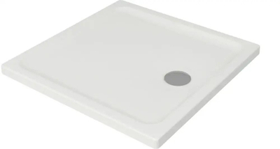 Set kabinë dushi me pellet dushi Cersanit Arteco, 90x90cm, xham transparent, profil krom