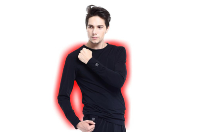 Bluza termike me ngrohje GLOVII GJ1-M për burra, e zezë