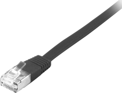 Kabllo rrjeti Equip Patch Cable Cat6A U FTP, 1m, flat, i zi