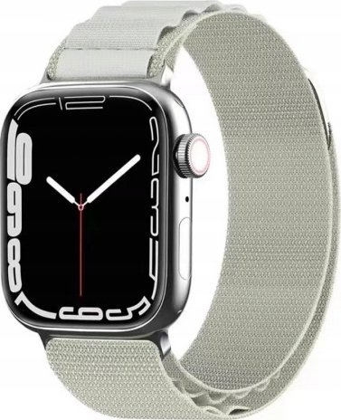 Rrip ore i mençme COTECi W95 Ultra Alpine Loop, për Apple Watch 42 44 45 49mm, material najlon, i bardhë
