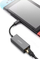 Adapter USB Ugreen, USB C në RJ45, Gigabit Ethernet, gri