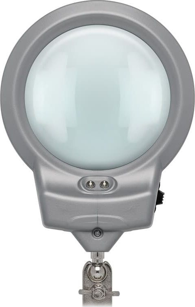 Држач за лемење Goobay Third Hand 51226, лупа со LED, 2 клешти, сива