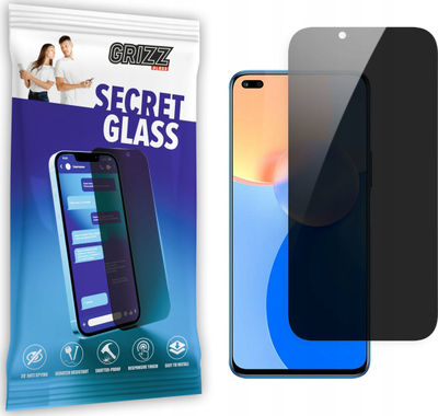 Xham mbrojtës privatësie Grizz SecretGlass për Honor Play5 Vitality, xham qeramik për ekran, i tejdukshëm