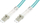 Kabllo me fibër optike patchcord Digitus OM 3, LC/LC, 3m