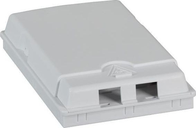 Prizë EFB FTTH për 2x SC Simplex/LC Duplex IP20, e bardhë