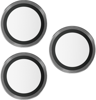 Mbrojtës kamere PanzerGlass Hoops, për iPhone 14 Pro 14 Pro Max, xham i fortë, i zi