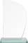 Trofe xhami Tryumf Glass Trophy G035, dizajn elegant transparent