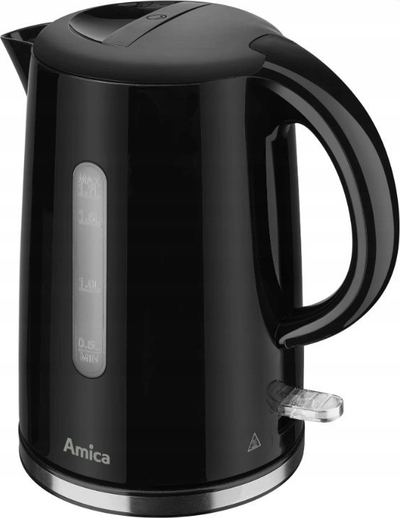 Ibrik elektrik Amica KF1001, 1.7L, 2200W, i bardhë