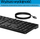 Tastierë HP 320K, me kabllo, USB, e zezë