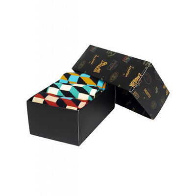Set çorape Meatfly 3D Checkers mMF0815, shumëngjyrëshe, 3 palë, nr. 39-42