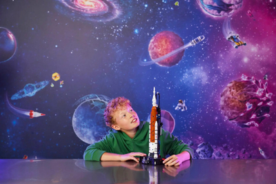 Lodër LEGO NASA Artemis Space Launch System Rocket 42221, set ndërtimi, shumëngjyrëshe