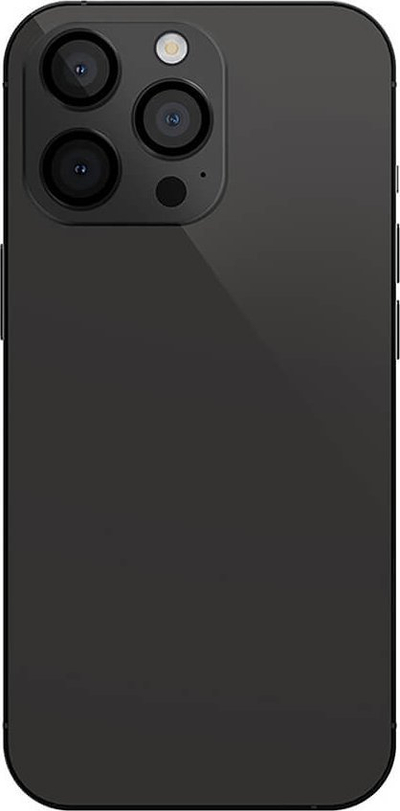 Xham mbrojtës kamere JCPal Preserver për iPhone 15 Pro Max, xham i fortifikuar, instalim i lehtë, Star black