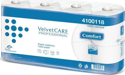 Letër higjienike Velvet Comfort, 2 shtresa, 15 m, 8 copë