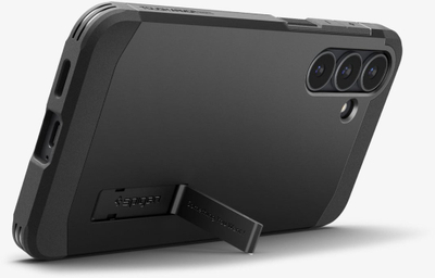 Mbulesë telefoni Spigen Tough Armor MagFit, 6.7", me kickstand, e zezë