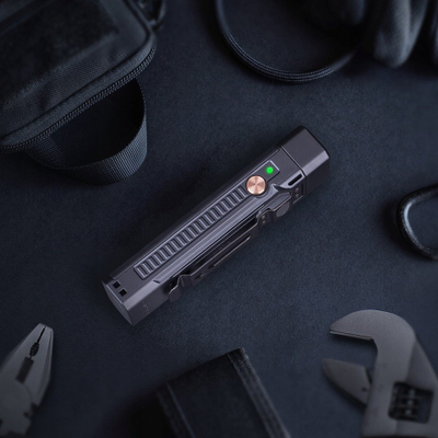 Elektrik dore Fenix Professional, LED, karikim USB C, i zi