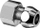Bashkues i drejtë Schell Straight Union 064120699, 1/2" F x 3/8" M, 10mm, krom