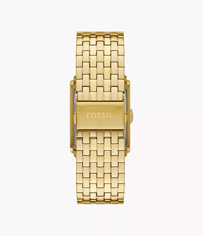 Orë për meshkuj Fossil Carraway FS6009, e artë