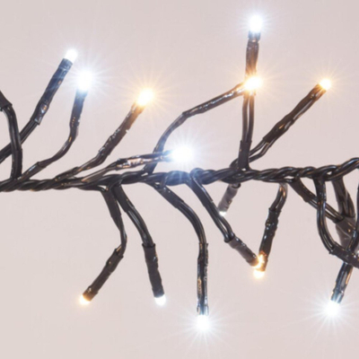 Drita dekorative Christmas Gifts Cluster, 3000 LED, 22m, bardhë e ftohtë dhe e ngrohtë