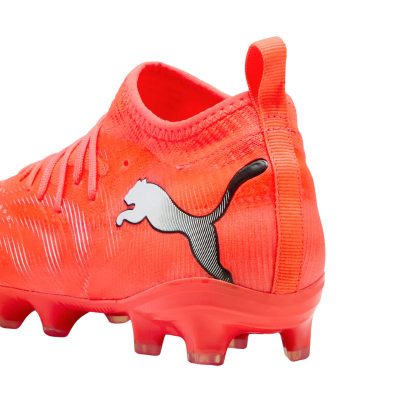 Këpucë futbolli Puma Future 9 Match FG AG Jr, për kalamoj, shumëngjyrëshe