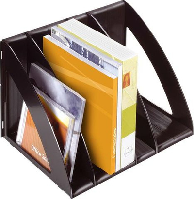 Raft CEP VertiCEP, 6 ndarje, 30 x 22 x 22 cm, i zi