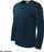 Bluza me mëngë të gjata Malfini Fit-T LS MLI-11902, pambuk, slim fit, blu navy