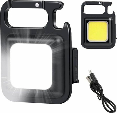 Elektrik portativ ZD100, COB LED, me magnet edhe karabinë, i zi
