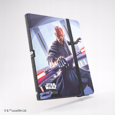 Album për karta Gamegenic Star Wars Unlimited Set 5 Qui-Gon Jinn dhe Darth Maul, 18 xhepa, i shumëngjyrshëm