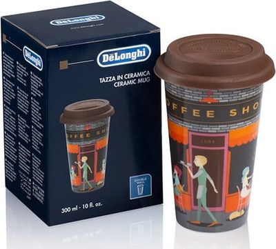 Filxhan termo DeLonghi Tmug CofShop DLSC066, 300 ml, me dy shtresa, shumëngjyrësh