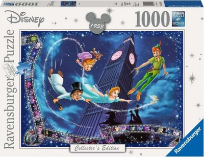 Puzzle Ravensburger 1000 copa, Walt Disney Peter Pan, shumëngjyrësh