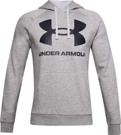 Duks për burra Under Armor Rival Fleece Big Logo Hd (1357093 011), XXL, i hirtë