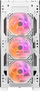 Kuti kompi Darkflash DK361, ATX, me 4 flatra, e bardhë