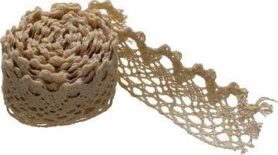 Shirit dantelle Brewis Lace, 35mm, 2m, i bardhë