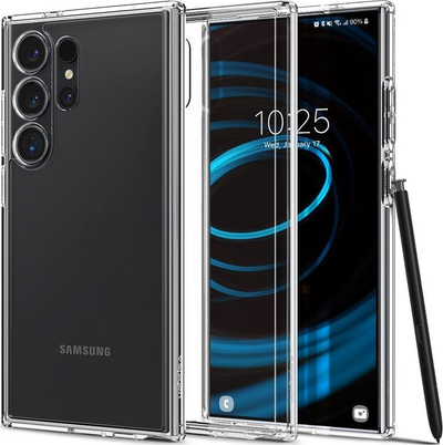 Mbështjellës telefoni Spigen Ultra Hybrid, për Samsung Galaxy S24 Ultra, transparent