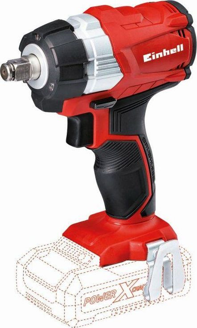 Çelës goditës Einhell TE-CW 18 Li BL, pa kabllo, 18V, 1/2", i kuq