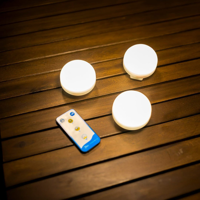 Set llamba LED Newgarden Cherry Mini, me bateri që rimbushet, me telekomandë, të bardha