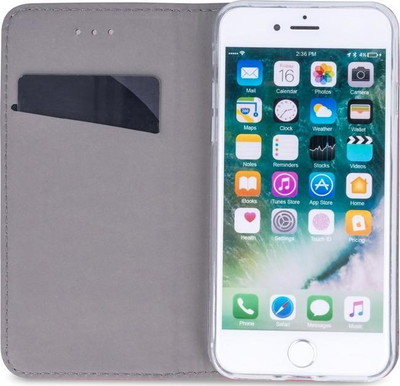 Kapak telefoni TelForceOne Smart Magnet për iPhone 13 Pro Max 6.7", tip portofol, ari metalik