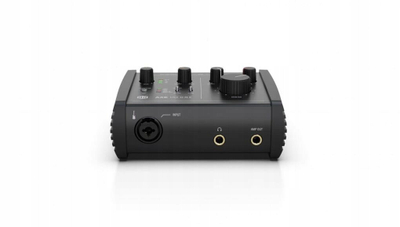 Ndërfaqe audio IK Multimedia AXE I/O One, USB, për kitarë dhe bas, e zezë