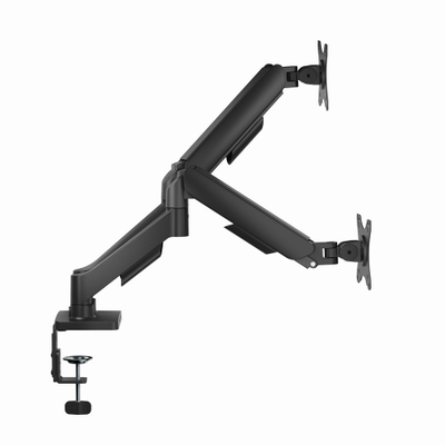 Krah tavoline për monitorë Gembird, për 2 monitorë 17-32", deri 9 kg, i zi