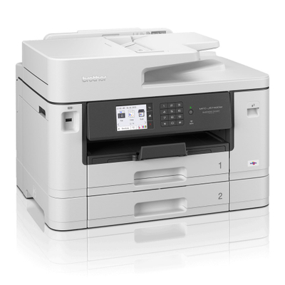 Printer multifunksional Brother MFC-J5740DW, inkjet me ngjyra, A3, i bardhë