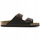 Sandale Birkenstock Arizona Waxy Leather, lëkurë, shollë ortopedike, kafe