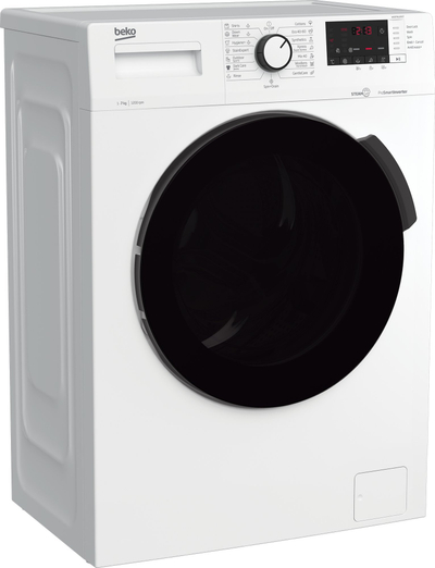 Lavatrice e hollë Beko WUE7612XST, 7 kg, 1200 rpm, A+++, e bardhë