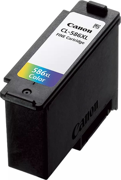 Kasetë boje Canon CL-586XL, tri ngjyra, kapacitet i madh