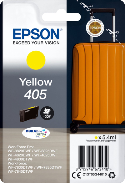 Patronë boje Epson 405 DURABrite Ultra, e verdhë, 5 ml