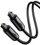 Kabllo audio UGREEN Toslink, optike, 2m, e zezë