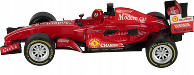 Lodër makinë garuese Mega Creative Racing Car, pull back, dritë dhe zë, shumëngjyrëshe