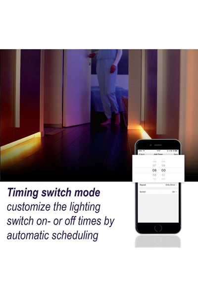 Shirit LED WOOX Smart, 5m, RGB, IP65