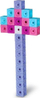 Set edukativ Learning Resources MathLink Cubes Fantasticals, 115 pjesë, aktivitete matematikore, shumëngjyrësh
