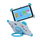 Tablet meanIT Fun Kids, K28, 8", 3GB/ 32GB, i bardhë