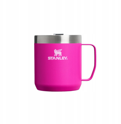 Filxhan termik Stanley Everyday Camp Mug, 0.35L, çelik inox, rozë Violet Blossom